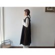 画像6: Luminaes heavy-linen frax dyed gilet (6)