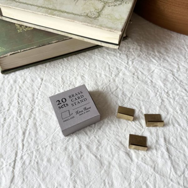 画像2: BRASS カードスタンド【クリックポスト可】 (2)