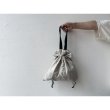 画像8: Luminaes D.D.W.Linen reversible draestring bag (8)