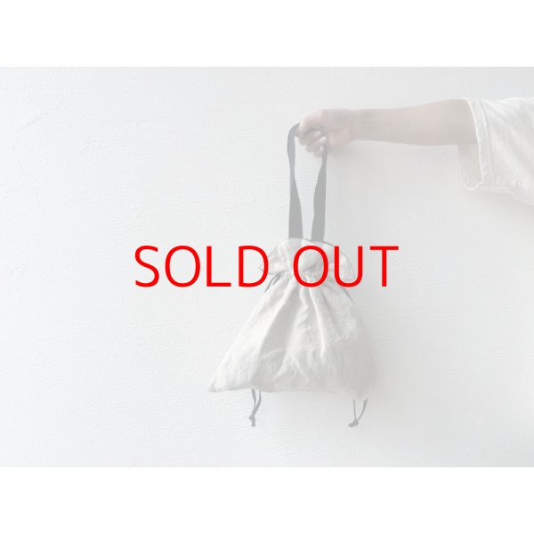 画像8: Luminaes D.D.W.Linen reversible draestring bag (8)