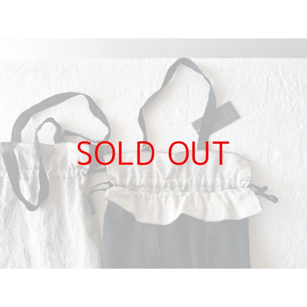 画像4: Luminaes D.D.W.Linen reversible draestring bag (4)