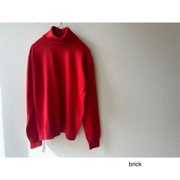 画像10: nouvelles du paradis ムーコットン タートルニット (10)