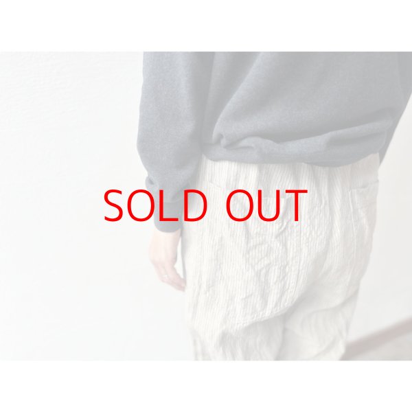 画像5: Luminaes リネン先染オーバーダイストライプ イージーパンツ (5)