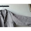 画像16: Luminaes heavy-linen frax dyed アトリエコート [unisex] (16)