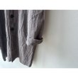 画像15: Luminaes heavy-linen frax dyed アトリエコート [unisex] (15)