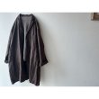 画像12: Luminaes heavy-linen frax dyed アトリエコート [unisex] (12)