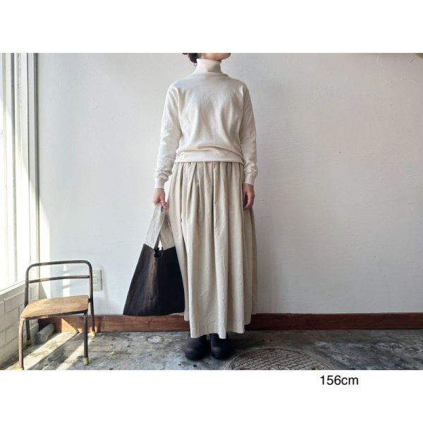 画像3: nouvelles du paradis ムーコットン タートルニット (3)