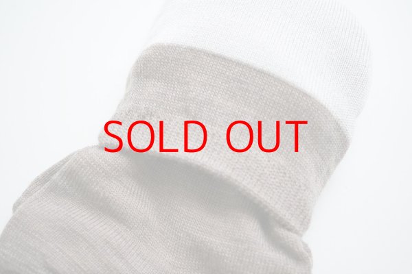 画像7: hakne シルクウールダブルフェイスソックス 【3足までクリックポスト可】 (7)