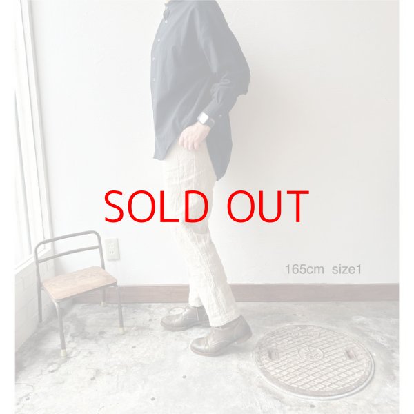 画像14: Luminaes ラミーリネン バイカラーPT (14)