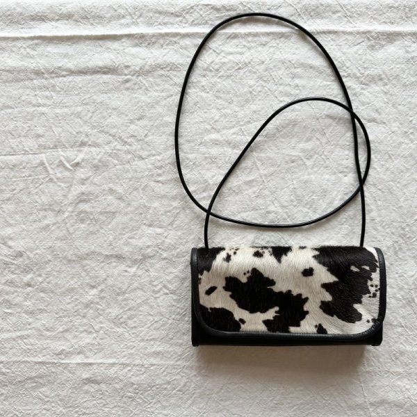 画像8: non-fragile 本革ハラコお財布ポシェット  (8)