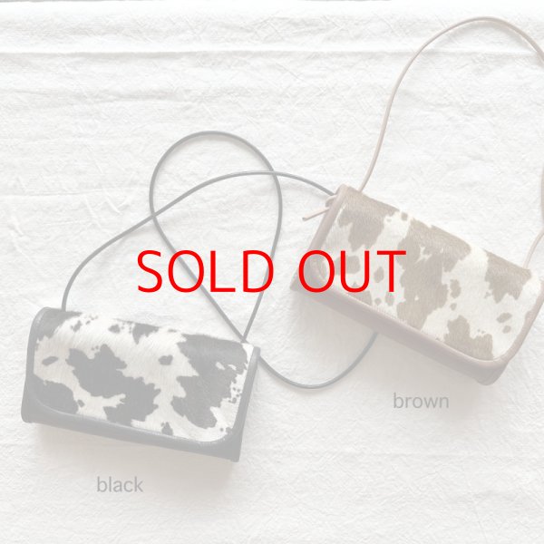 画像7: non-fragile　本革ハラコお財布ポシェット　 (7)