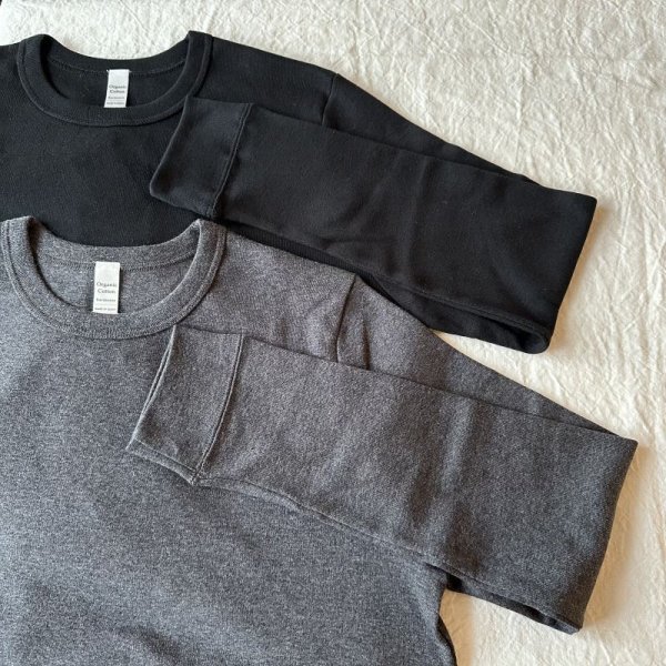 画像3: harmonie オーガニックコットン ゆったり ロングスリーブT【クリックポスト発送可(1枚)】 (3)