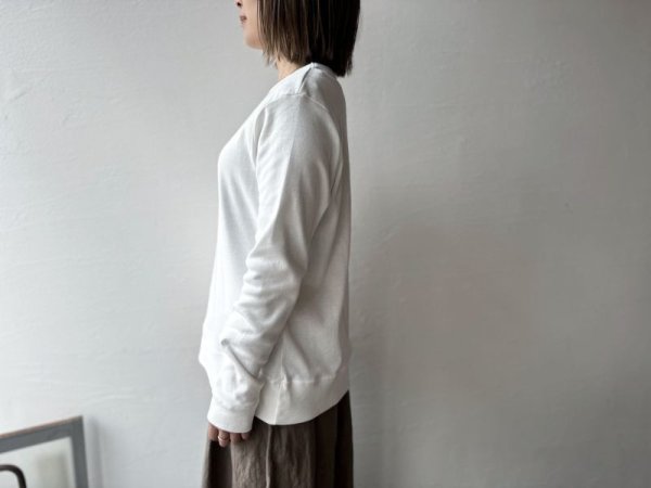 画像9: harmonie オーガニックコットン ゆったり ロングスリーブT【クリックポスト発送可(1枚)】 (9)