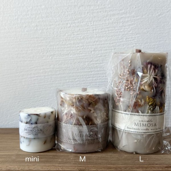 画像5: mimosa ボタニカルアロマキャンドル mini (5)