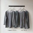 画像10: prit リサイクルムラ糸天竺 ボーダークルーネック【クリックポスト可】 (10)