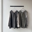 画像7: *sale 50%off* prit 40/1 リネントラッドチェック ロングジレ (7)
