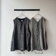 画像8: *sale 50%off* prit 40/1 リネントラッドチェック ロングジレ (8)