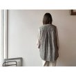 画像4: *sale 50%off* prit 40/1 リネントラッドチェック ロングジレ (4)
