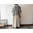 画像7: *sale 50%off* prit 40/1 リネントラッドチェック ２wayベスト (7)