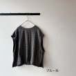 画像13: *sale 50%off* prit 40/1 リネントラッドチェック ２wayベスト (13)