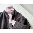 画像8: NARU 綿コーマ ランダムリブ タートルネック【1枚までクリックポスト可】 (8)