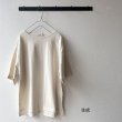 画像7: RINEN 16/1空紡天竺 半袖ボートネック (7)