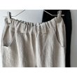 画像10: Luminaes heavy-linen frax dyed ブーツカットPT (10)