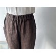 画像13: Luminaes heavy-linen frax dyed ブーツカットPT (13)