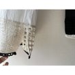 画像16: nouvelles du paradis クロシェレース×ローン タンクトップ　 (16)