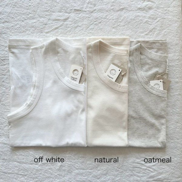 画像5: harmonie-Organic Cotton- インナータンクトップ6ステッチ 【クリックポスト発送可】 (5)
