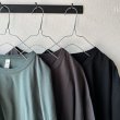 画像6: harmonie-Organic Cotton- 天竺 6ステッチ ドロップショルダー ハーフスリーブT 【クリックポスト発送可】 (6)