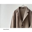 画像9: Luminaes ベルギーリネン高密度ウェザー ジャケットコート (9)