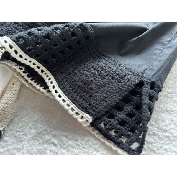 画像5: nouvelles du paradis クロシェレース×ローン タンクトップ　【クリックポスト（185円）発送可能】 (5)