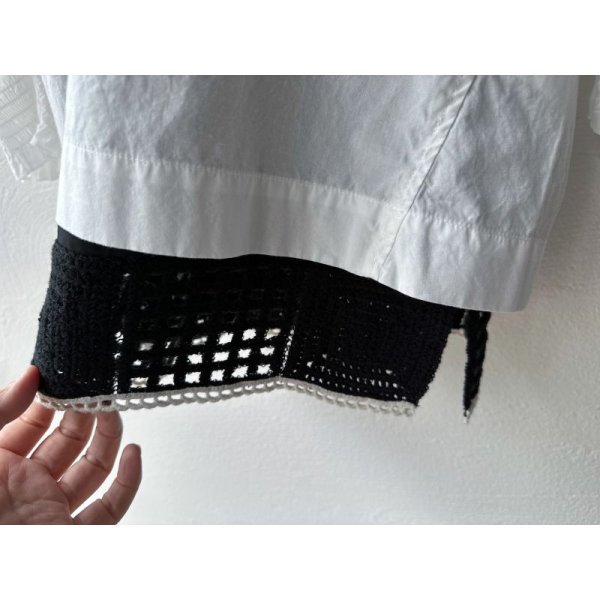 画像9: nouvelles du paradis クロシェレース×ローン タンクトップ　【クリックポスト（185円）発送可能】 (9)