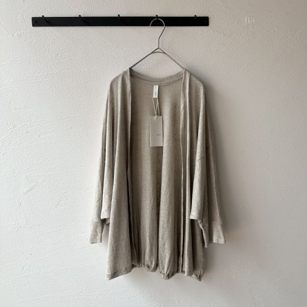 画像2: prit 40/1ベルギーリネン天竺 ボレロ【クリックポスト（185円）発送可能】 (2)