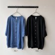 画像6: prit  40/1ベルギーリネン天竺 クルーネックカーディガン (6)