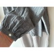 画像5: *sale* seasew. コットンリネン ギャザーブラウス (5)
