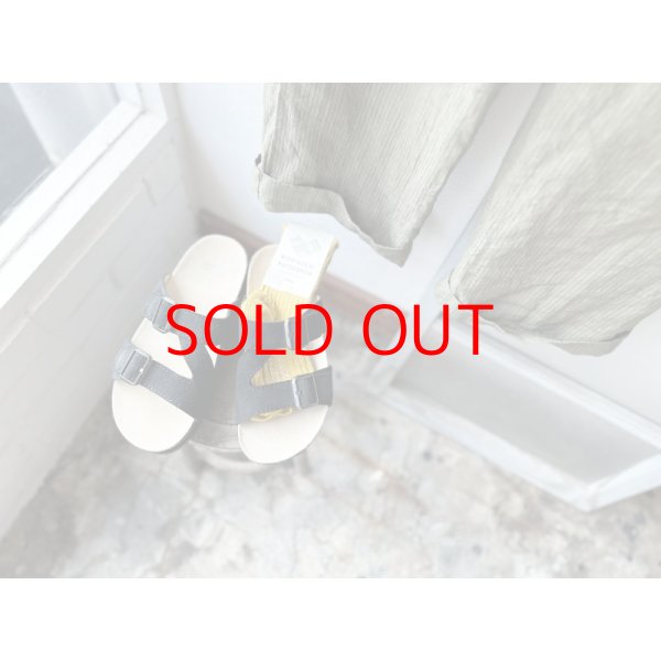 画像4: NISHIGUCHI KUTSUSHITA リネンリブサンダルソックス F 【３足までクリックポスト可】 (4)