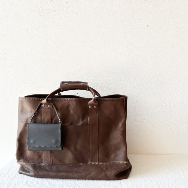 画像3: non-fragile Japan leather 三つ折り財布 (3)