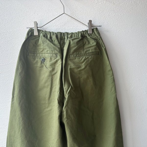 画像12: NATURALLAUNDRY コットンリネンカルゼ ビッグチノPT (12)