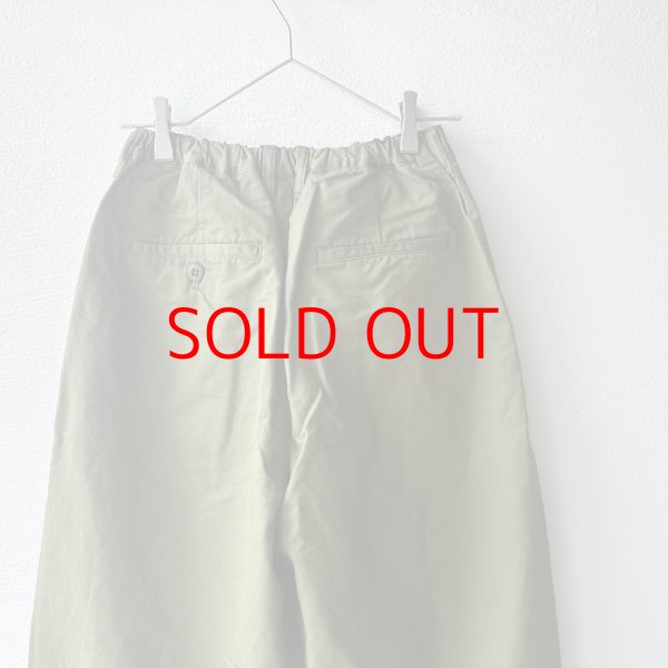 画像12: NATURALLAUNDRY コットンリネンカルゼ ビッグチノPT (12)