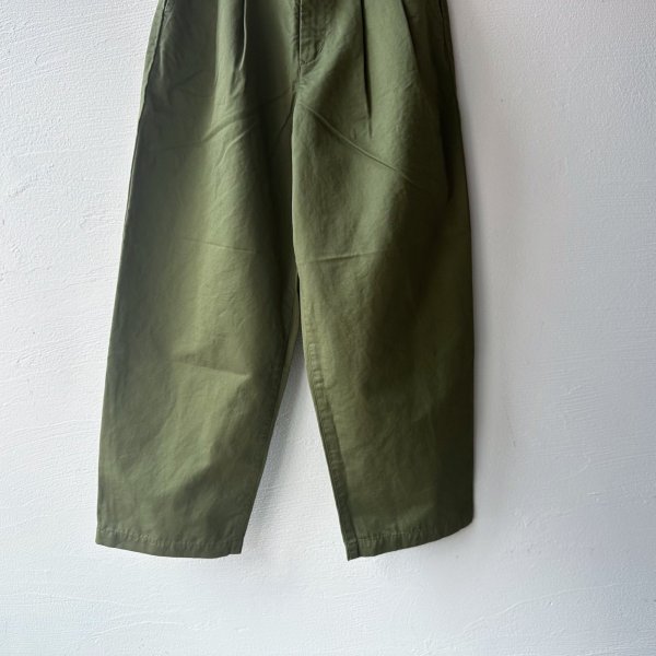 画像10: NATURALLAUNDRY コットンリネンカルゼ ビッグチノPT (10)