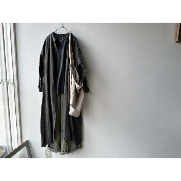 画像3: *sale50%off* prit コットンリネンカツラギ ワンハンドルトート (3)