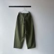 画像9: NATURALLAUNDRY コットンリネンカルゼ ビッグチノPT (9)