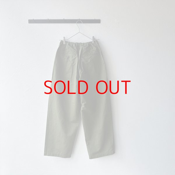 画像11: NATURALLAUNDRY コットンリネンカルゼ ビッグチノPT (11)