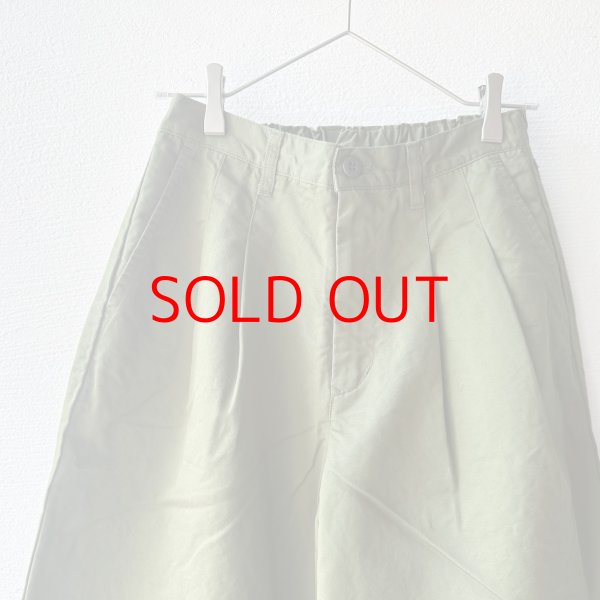 画像9: NATURALLAUNDRY コットンリネンカルゼ ビッグチノPT (9)