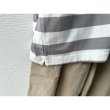 画像8: prit 40/2インド超長綿天竺ボーダー クルーネックビッグTシャツ (8)