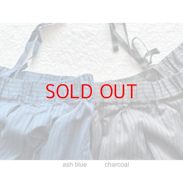 画像15: *sale50%off* prit サテンダブルストライプ タックスカート【レターパックプラス（600円）発送可能】 (15)