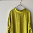画像2: *sale50%off* grin 40/2天竺×布帛TシャツOP (2)