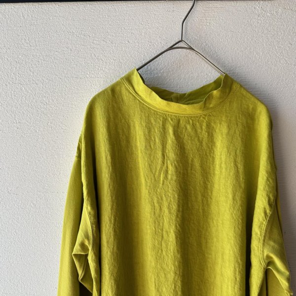 画像2: *sale70%off* grin 40/2天竺×布帛TシャツOP 【レターパックプラス(600円)発送可能】 (2)